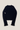 COTTON RIB MOCK NECK SWEATER black