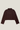 WIDE RIB POLO SWEATER brown
