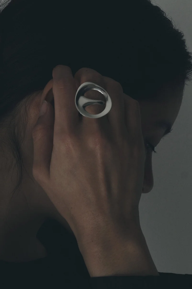 [third reasons] FLUID RING silver925 リング