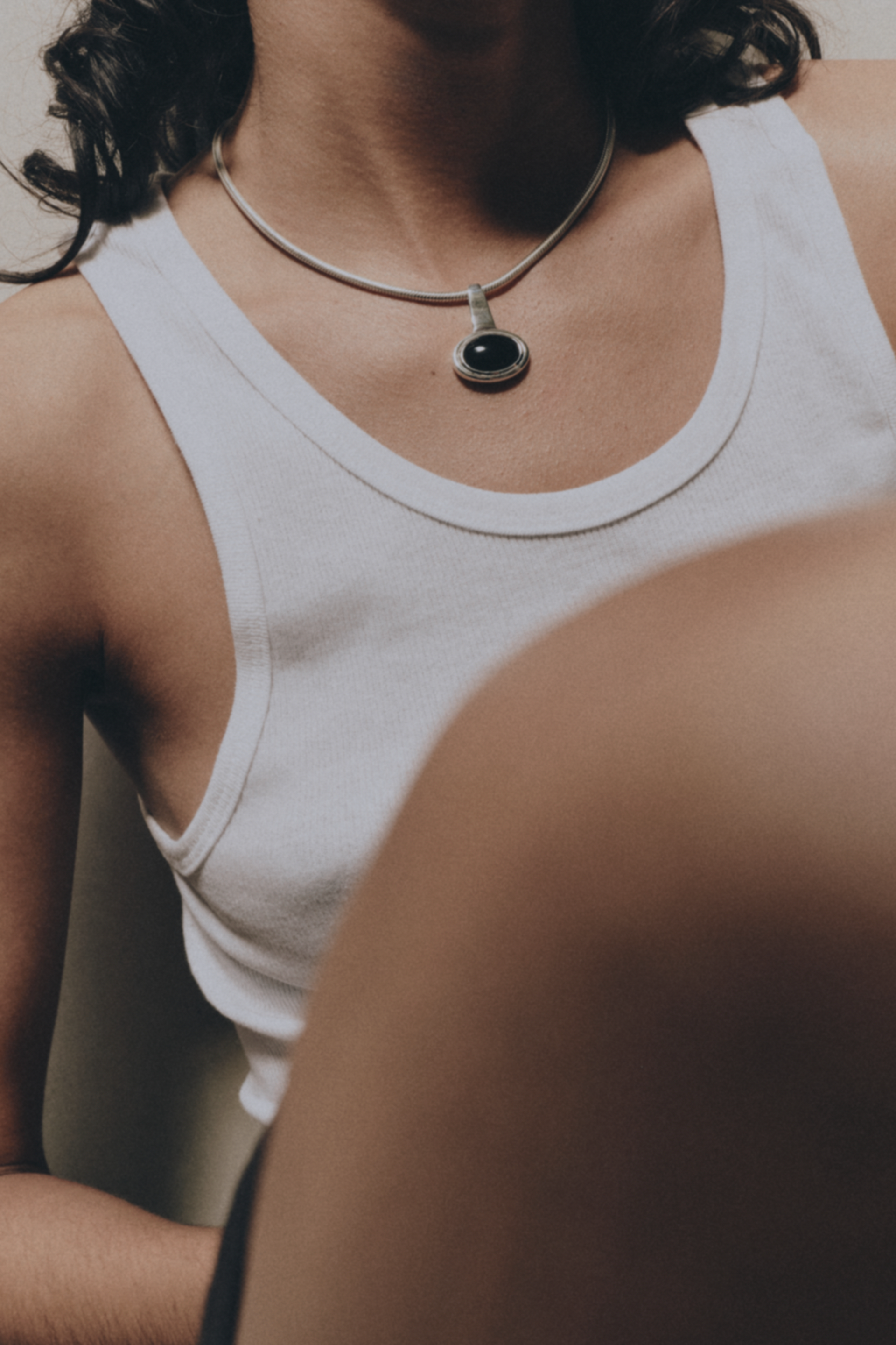 Third Reasons KOSA CHAIN BLACK ONYX NECKLACE silver925 – RIZZI B