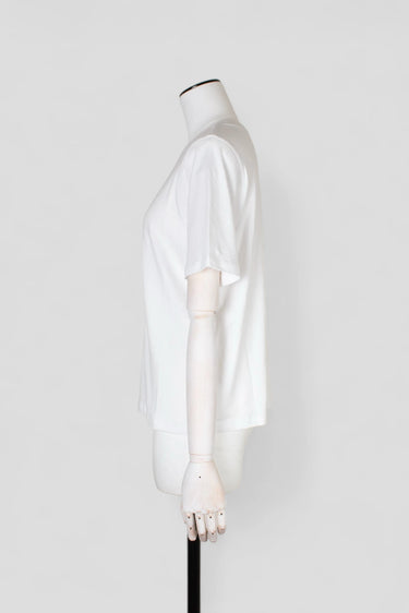PIMA COTTON TEE white
