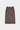CHECK CRINKLED LONG SKIRT brown