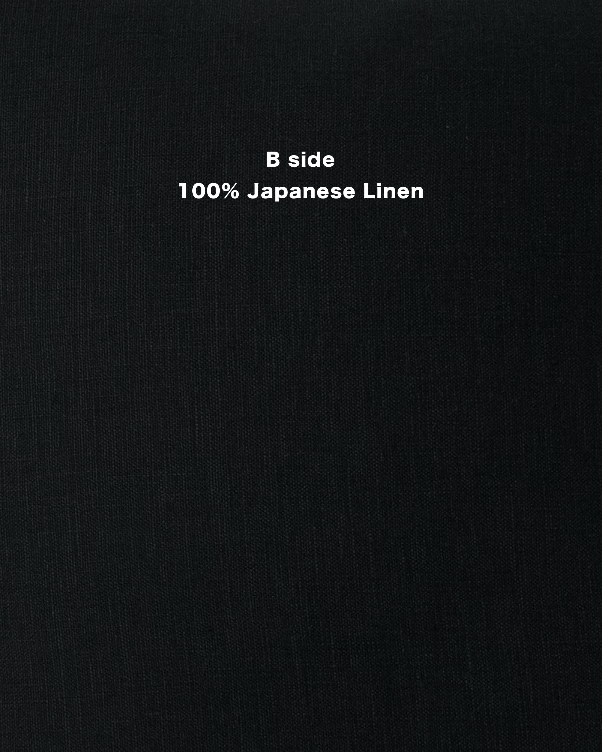 solmente  JAPANESE FABRIC DOTS CUSHION COVER 45 black