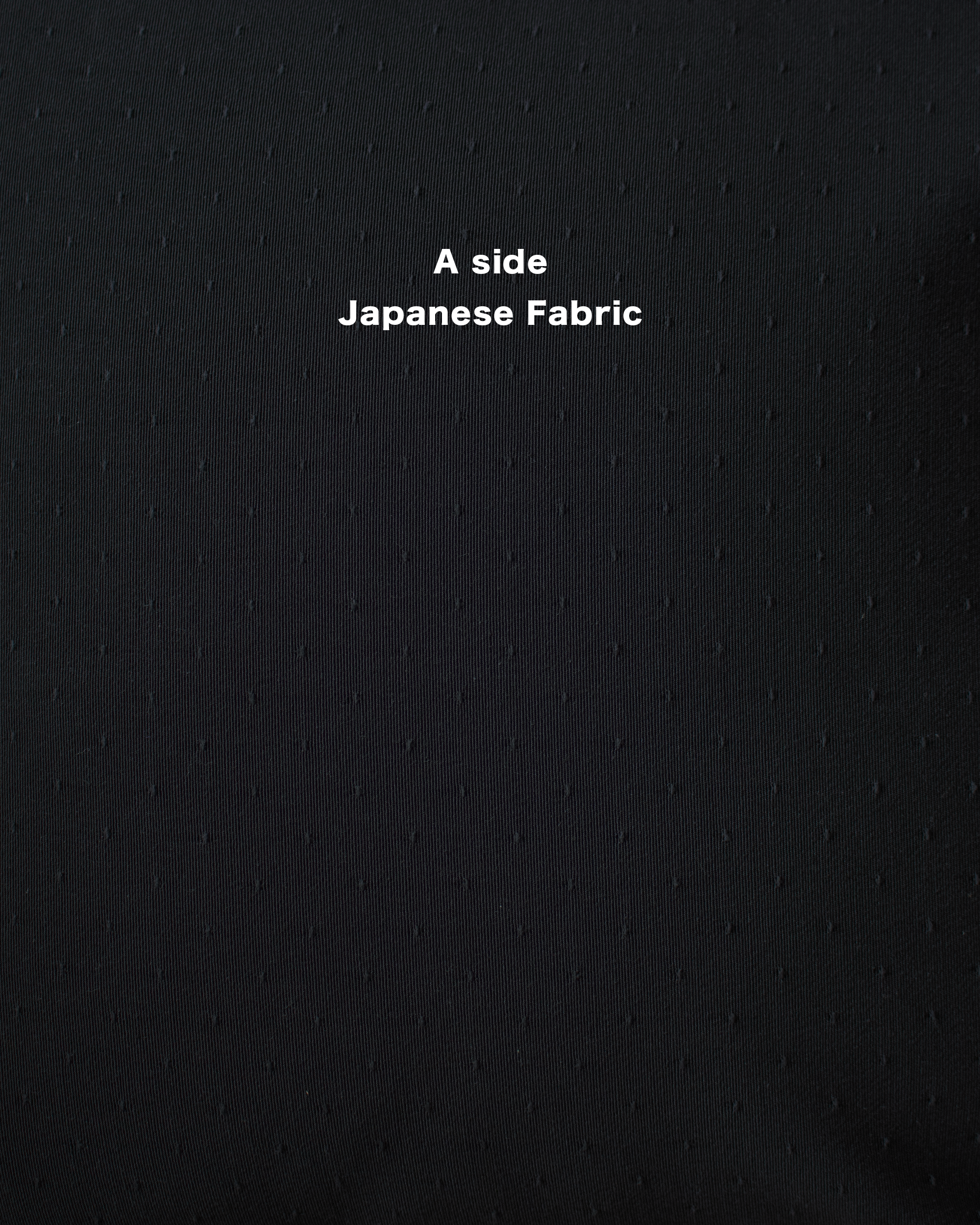 solmente  JAPANESE FABRIC DOTS CUSHION COVER 45 black