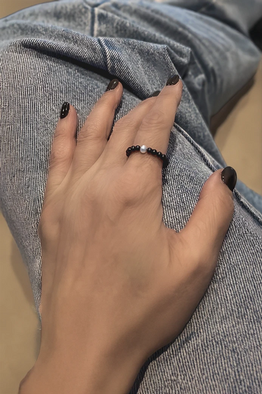 [SASKIA DIEZ] EDGE RING silver925 - Ring