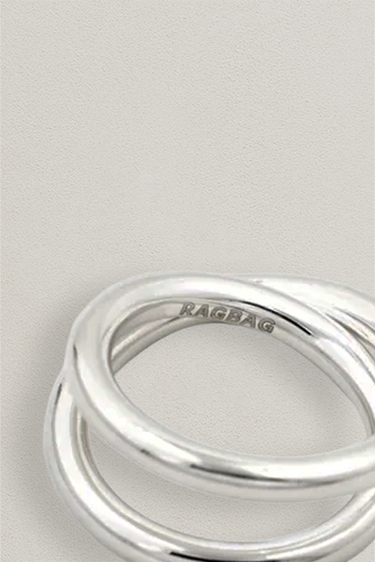 [RAGBAG] DROP TWISTED RING silver925 - Ring