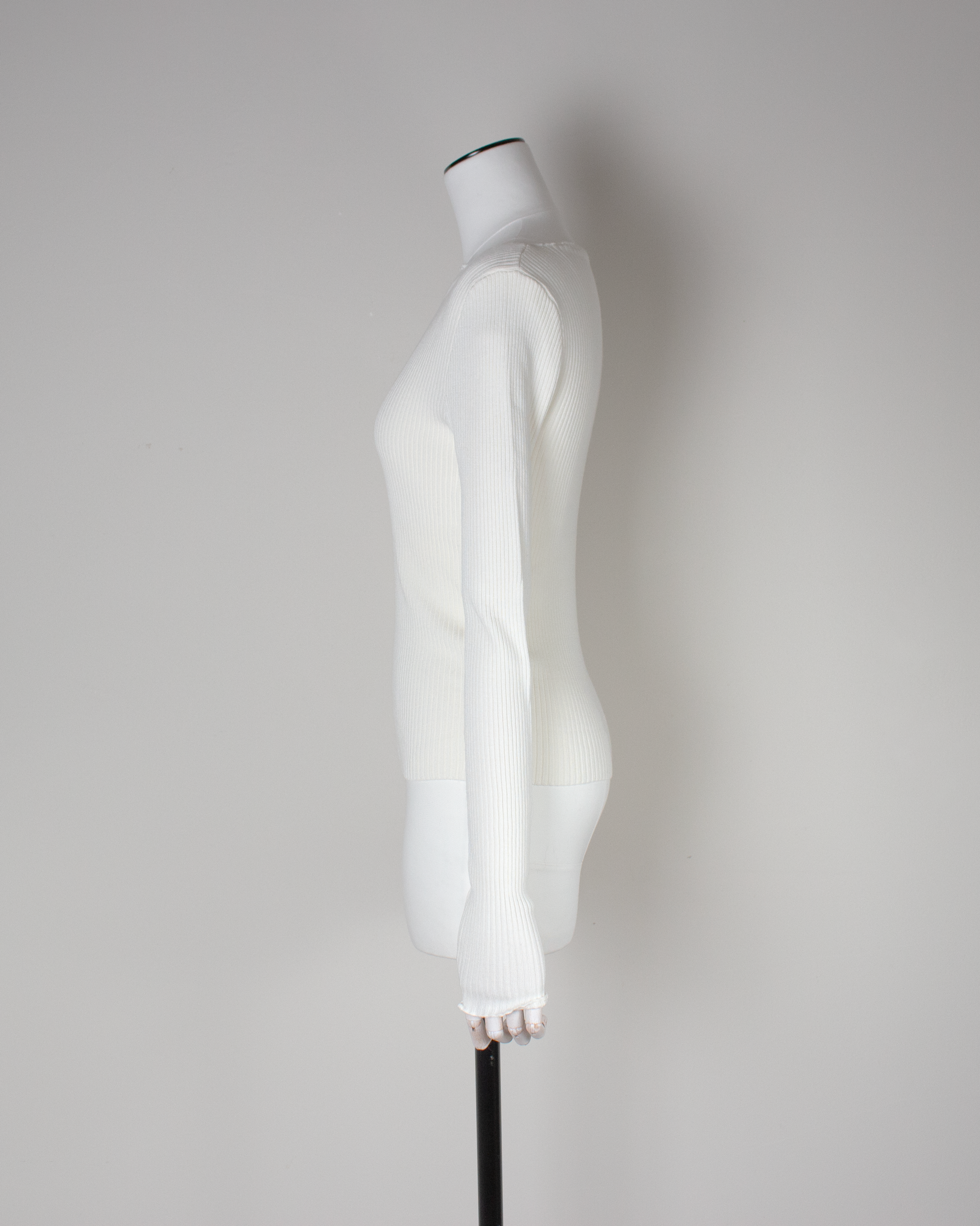 【 ranking 1 】 LIVREE MERROW EDGE BOAT NECK TOP white
