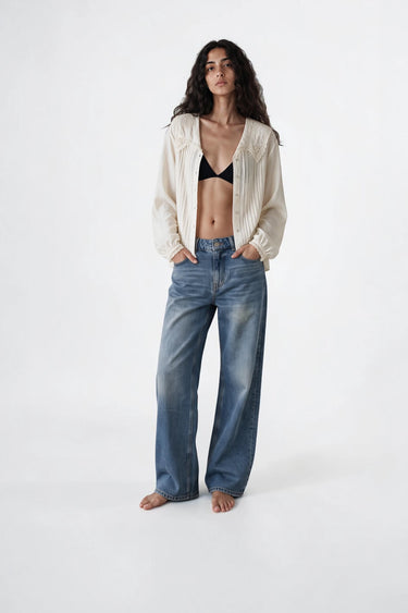 COTTON HEAVY WEIGHT CROP TEE heather gray