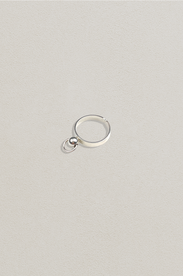 [SASKIA DIEZ] BELLE RING MINI adjustable silver925 - Ring
