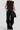 SQUARE NECK PEPLUM TANK TOP black