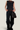 SQUARE NECK PEPLUM TANK TOP black