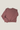 V CONTRAST FRENCH TERRY SWEAT TOP brick