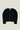 WOOL BLEND BUTTON UP CARDIGAN black