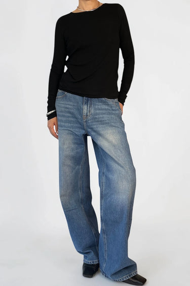 COTTON HEAVY WEIGHT CROP TEE heather gray